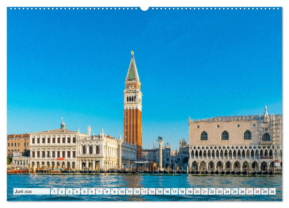 Venedig. Lagunenstadt in Italien (CALVENDO Wandkalender 2026)