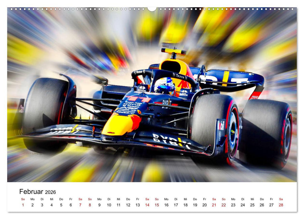Adrenalin pur und Puls 200 (CALVENDO Premium Wandkalender 2026)