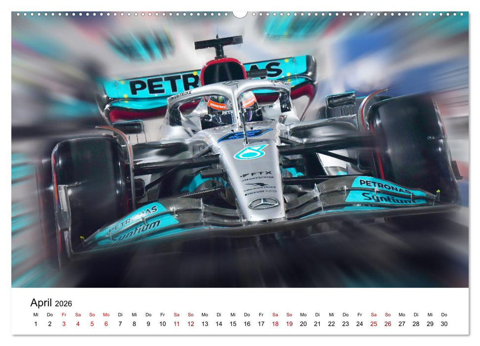 Adrenalin pur und Puls 200 (CALVENDO Premium Wandkalender 2026)