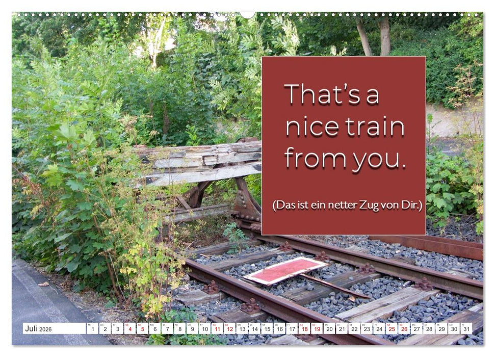 DENGLISCH gesagt ... (CALVENDO Premium Wandkalender 2026)