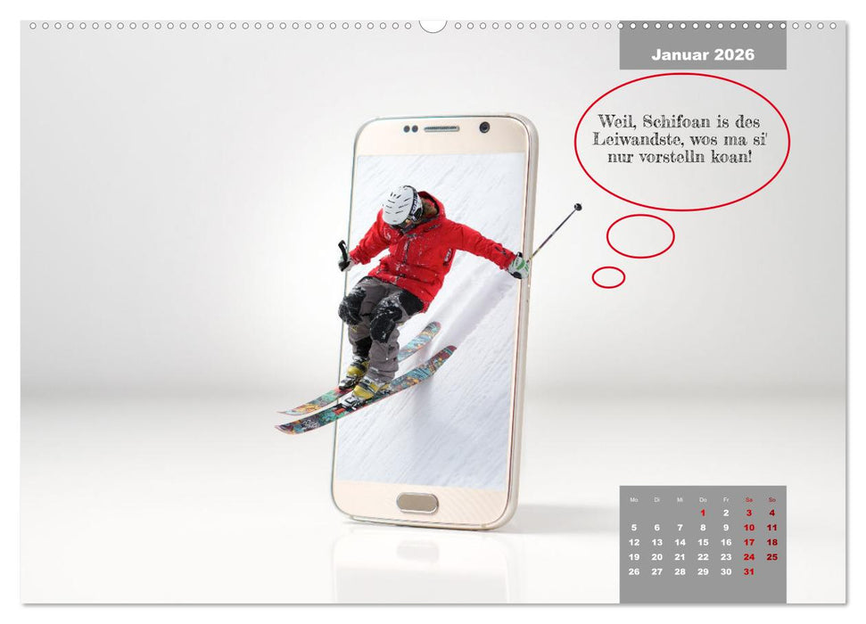 Handy-Kunst by VogtArt (CALVENDO Wandkalender 2026)