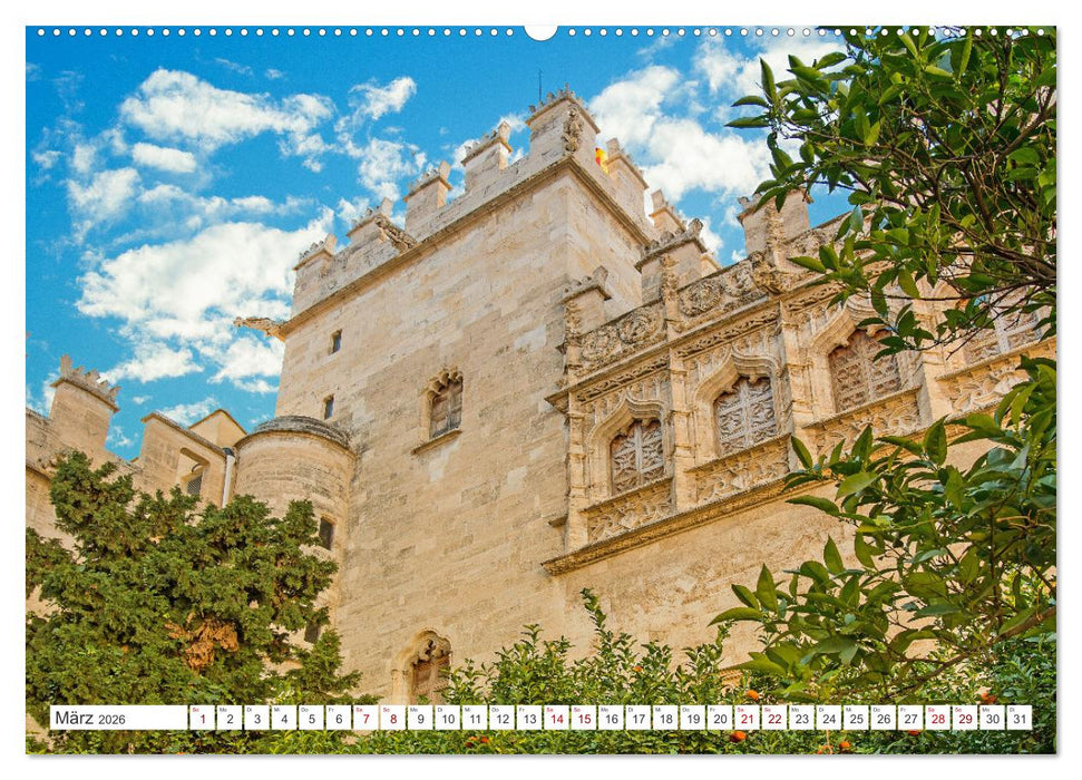 Valencia - Stadt mit besonderem Zauber (CALVENDO Wandkalender 2026)