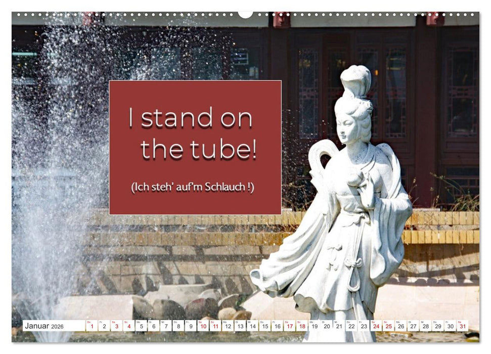 DENGLISCH gesagt ... (CALVENDO Wandkalender 2026)