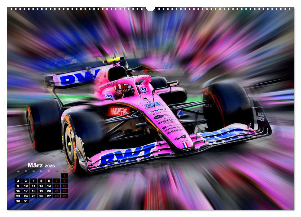 Vollgasprofis im Cockpit (CALVENDO Wandkalender 2026)