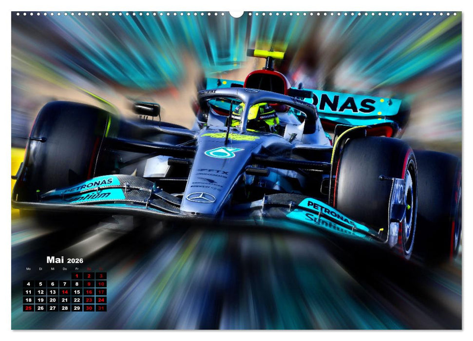 Vollgasprofis im Cockpit (CALVENDO Wandkalender 2026)