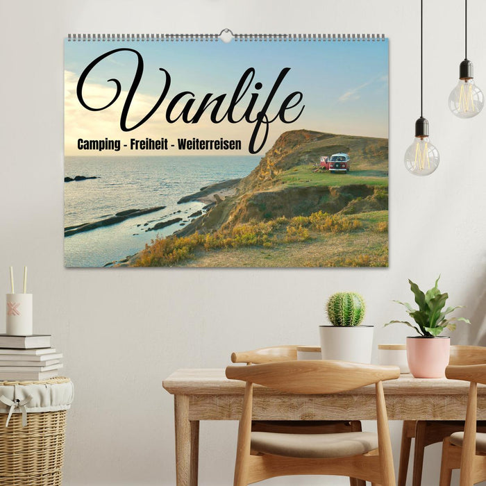 Vanlife, Camping - Freiheit - Weiterreisen (CALVENDO Wandkalender 2026)