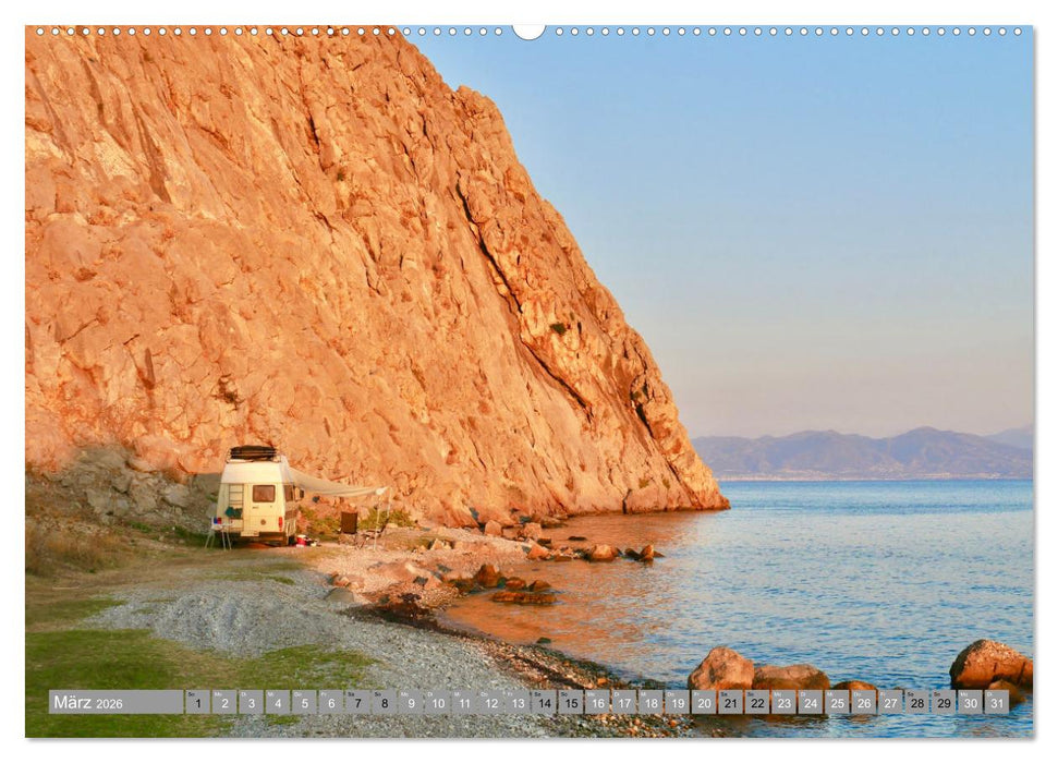 Vanlife, Camping - Freiheit - Weiterreisen (CALVENDO Wandkalender 2026)