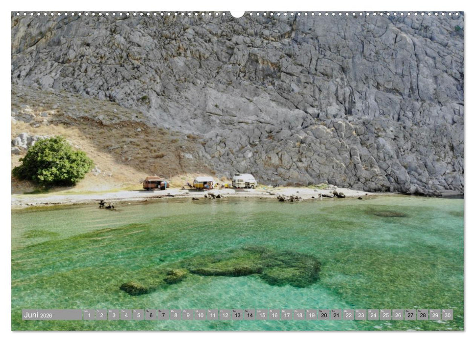 Vanlife, Camping - Freiheit - Weiterreisen (CALVENDO Wandkalender 2026)
