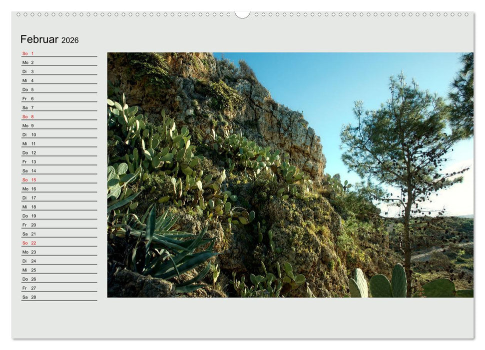 Kulturlandschaft im Süden zwischen zwei Meeren Adriatico und Ionio (CALVENDO Wandkalender 2026)