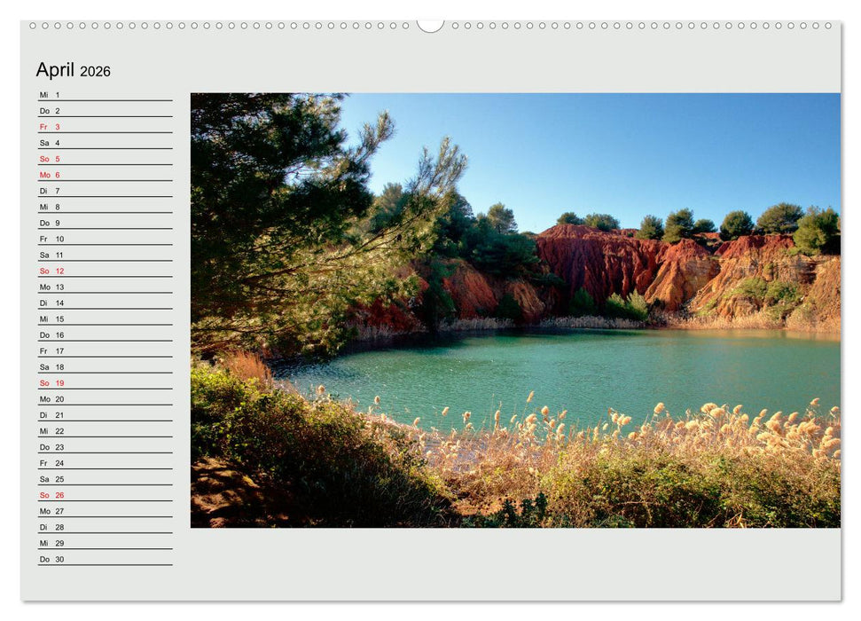 Kulturlandschaft im Süden zwischen zwei Meeren Adriatico und Ionio (CALVENDO Wandkalender 2026)