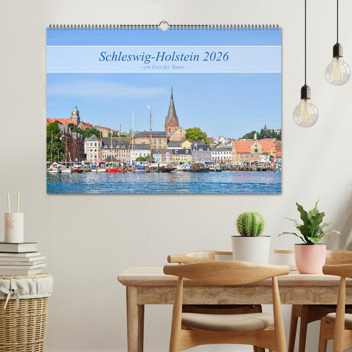Schleswig-Holstein, ein Fest der Sinne (CALVENDO Wandkalender 2026)