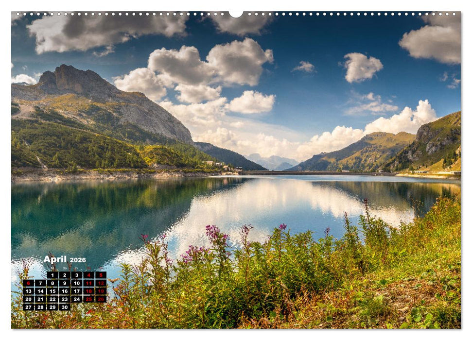 Südtirol, traumhafte Berge und Seen by VogtArt (CALVENDO Wandkalender 2026)