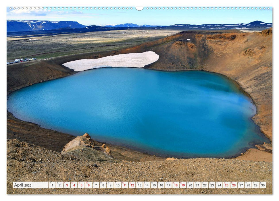 ISLAND, Insel aus Feuer und Eis (CALVENDO Premium Wandkalender 2026)