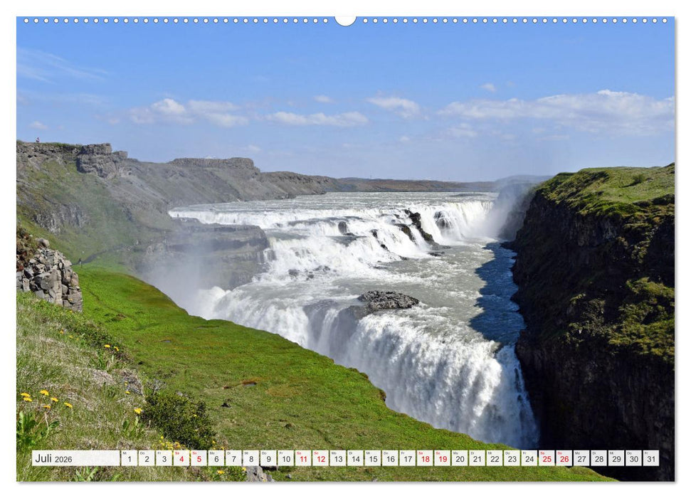 ISLAND, Insel aus Feuer und Eis (CALVENDO Premium Wandkalender 2026)