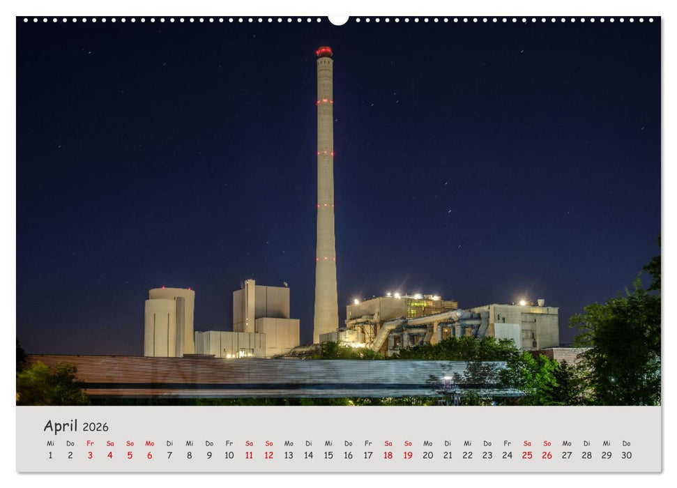 Herne: Stadt an Emscher und Kanal (CALVENDO Wandkalender 2026)