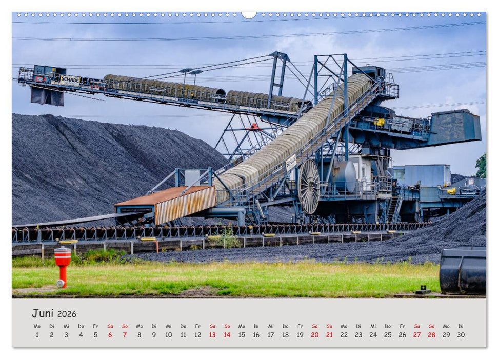 Herne: Stadt an Emscher und Kanal (CALVENDO Wandkalender 2026)