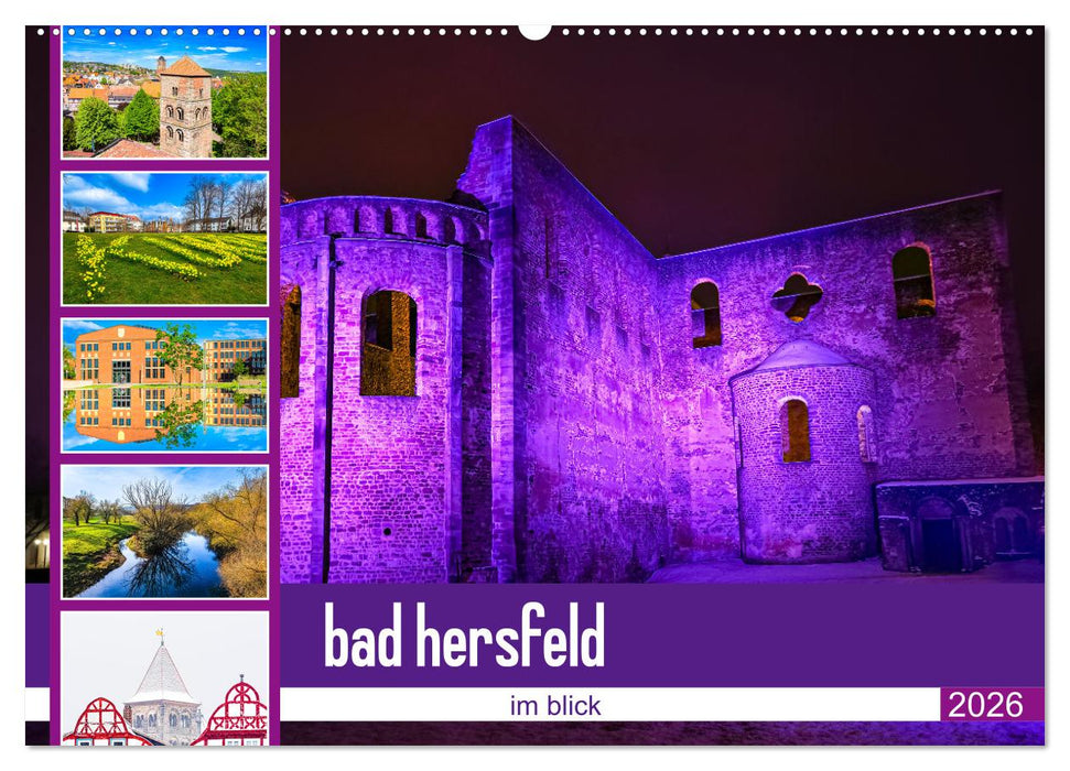 bad hersfeld im blick (CALVENDO Wandkalender 2026)