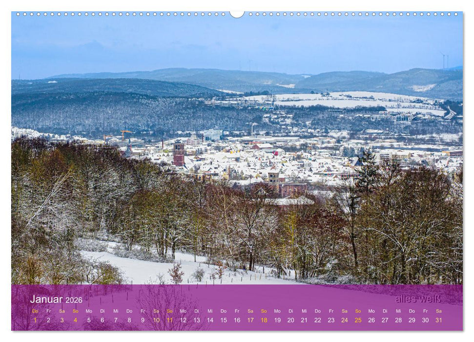 bad hersfeld im blick (CALVENDO Wandkalender 2026)