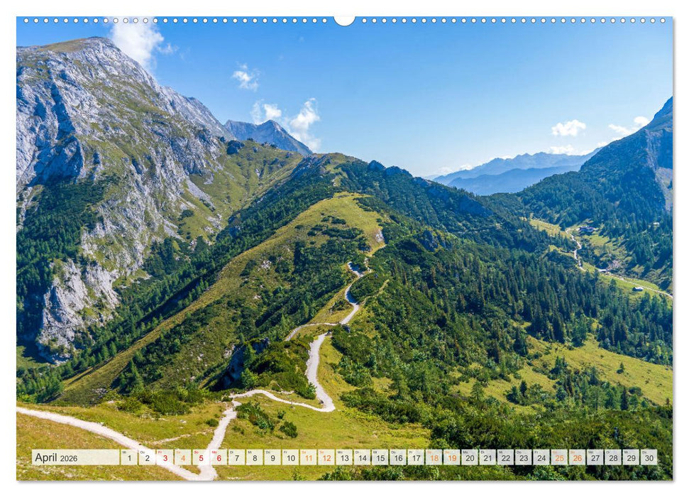 Berchtesgadener Land - Welt der Berge und Seen (CALVENDO Wandkalender 2026)