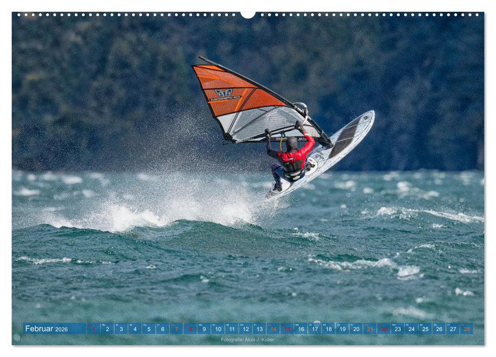 Surfparadies Urnersee (CALVENDO Wandkalender 2026)