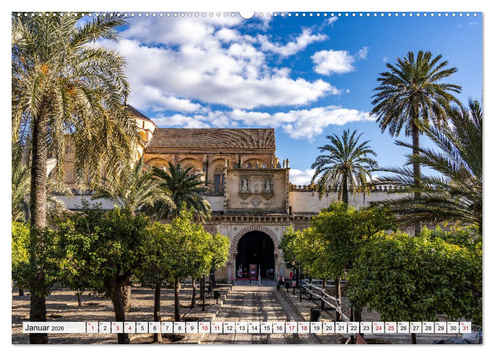 Andalusien - Cordoba (CALVENDO Wandkalender 2026)