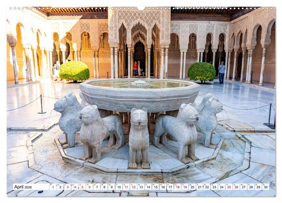 Andalusien - Granada (CALVENDO Wandkalender 2026)