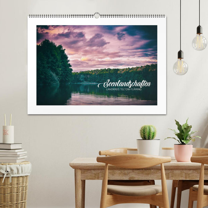 Seenlandschaften Landkreis Teltow-Fläming (CALVENDO Wandkalender 2026)