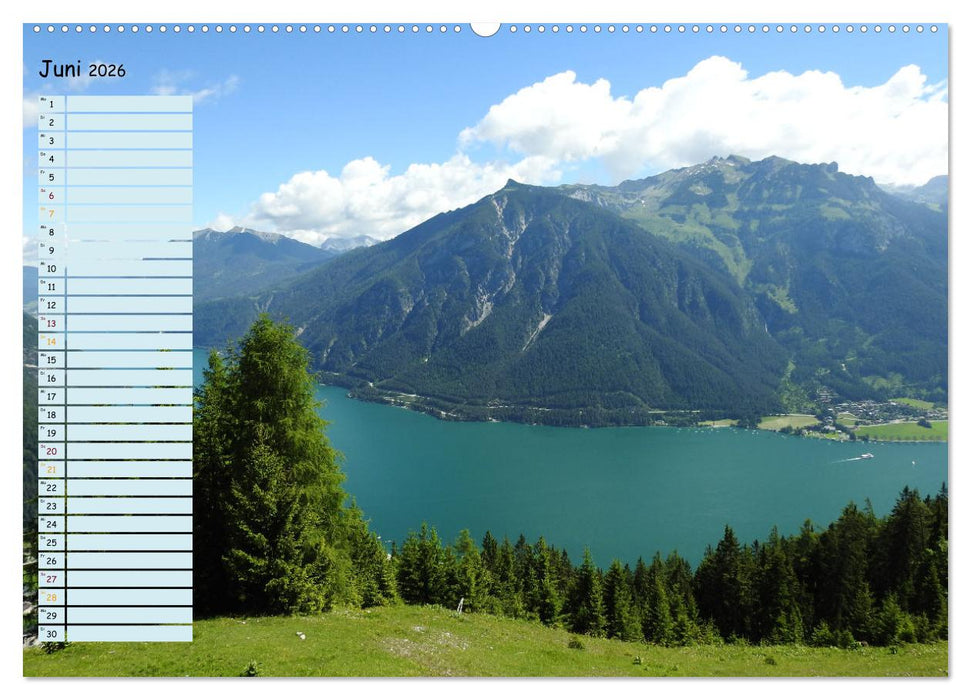 Auszeit am Achensee Tirol (CALVENDO Wandkalender 2026)
