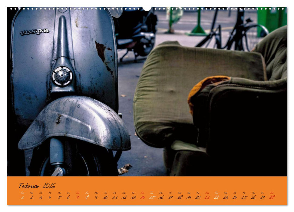 Vespa Liebe (CALVENDO Wandkalender 2026)