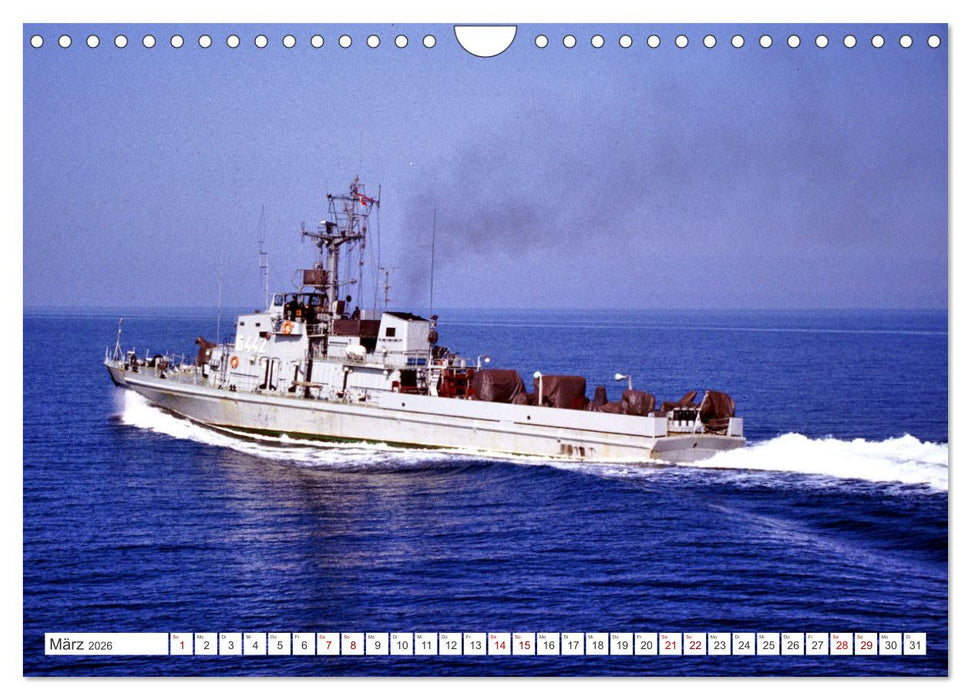 Volksmarine - Die Grenzbrigade Küste (CALVENDO Wandkalender 2026)