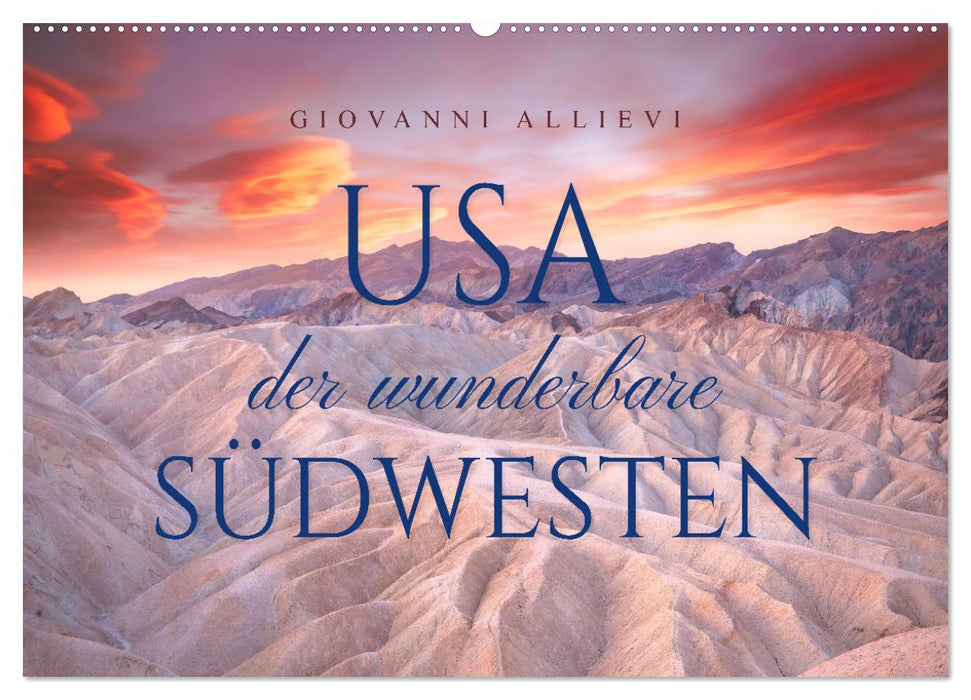 USA Der wunderbare Südwesten (CALVENDO Wandkalender 2026)