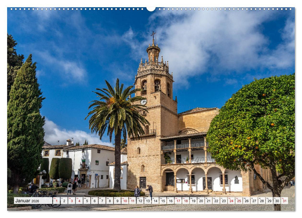 Andalusien - Ronda (CALVENDO Premium Wandkalender 2026)