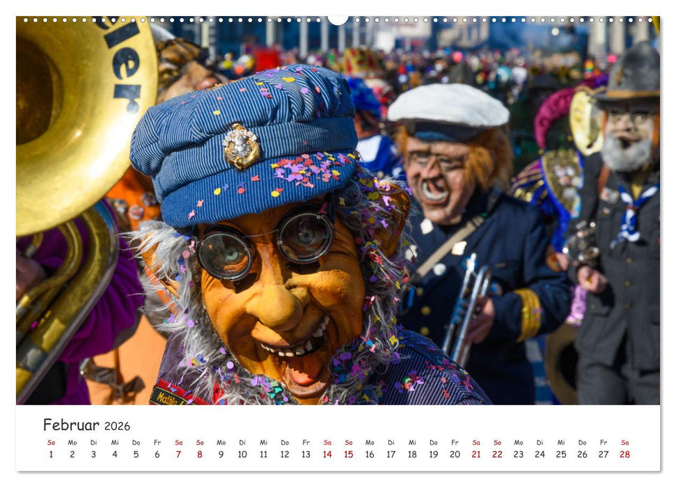 Lozärner Fasnacht (CALVENDO Wandkalender 2026)