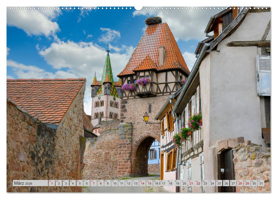 Frankreichs idyllische Dörfer (CALVENDO Premium Wandkalender 2026)