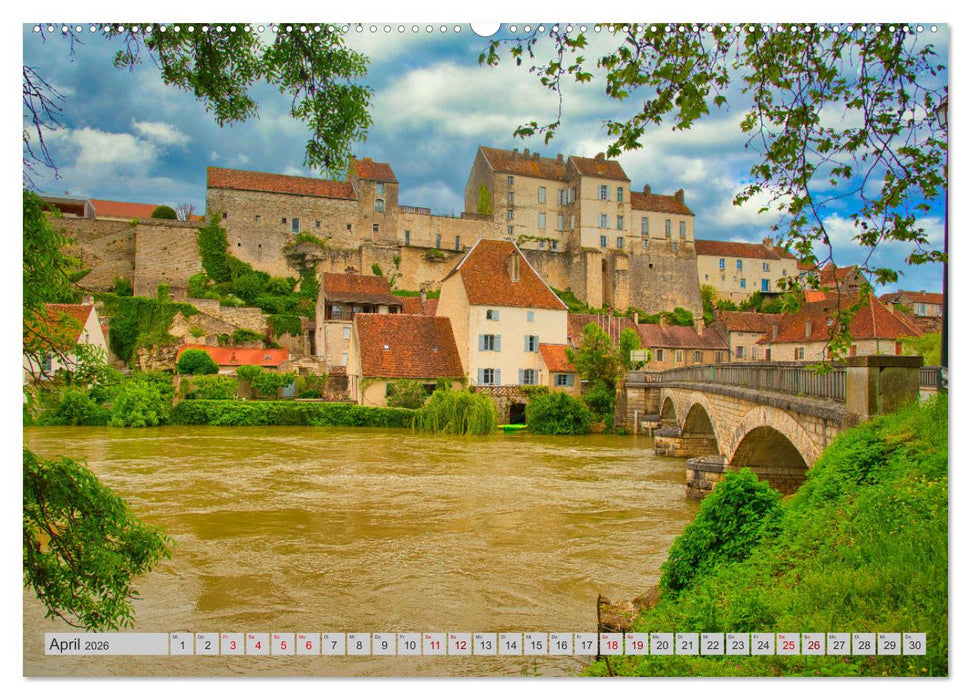 Frankreichs idyllische Dörfer (CALVENDO Premium Wandkalender 2026)