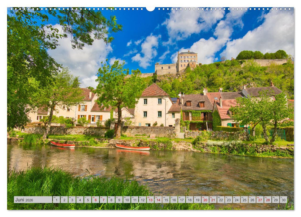 Frankreichs idyllische Dörfer (CALVENDO Premium Wandkalender 2026)