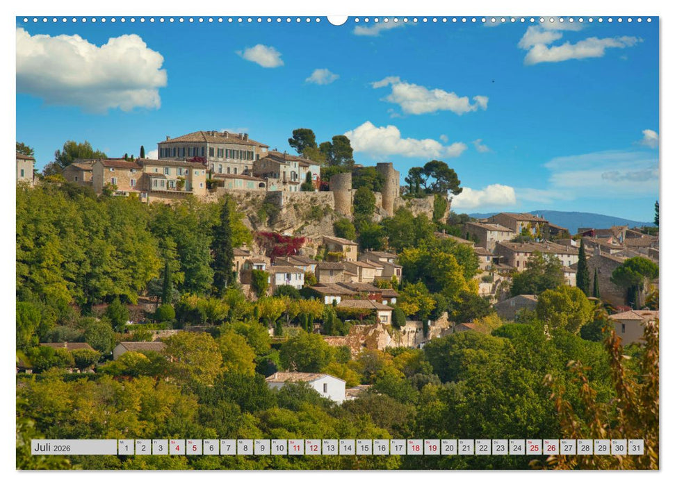 Frankreichs idyllische Dörfer (CALVENDO Premium Wandkalender 2026)