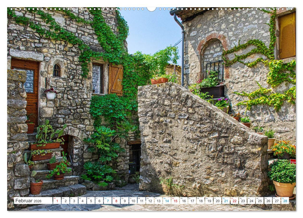 Les Matelles - Mittelalterliches Kleinod (CALVENDO Premium Wandkalender 2026)