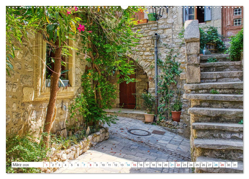 Les Matelles - Mittelalterliches Kleinod (CALVENDO Premium Wandkalender 2026)