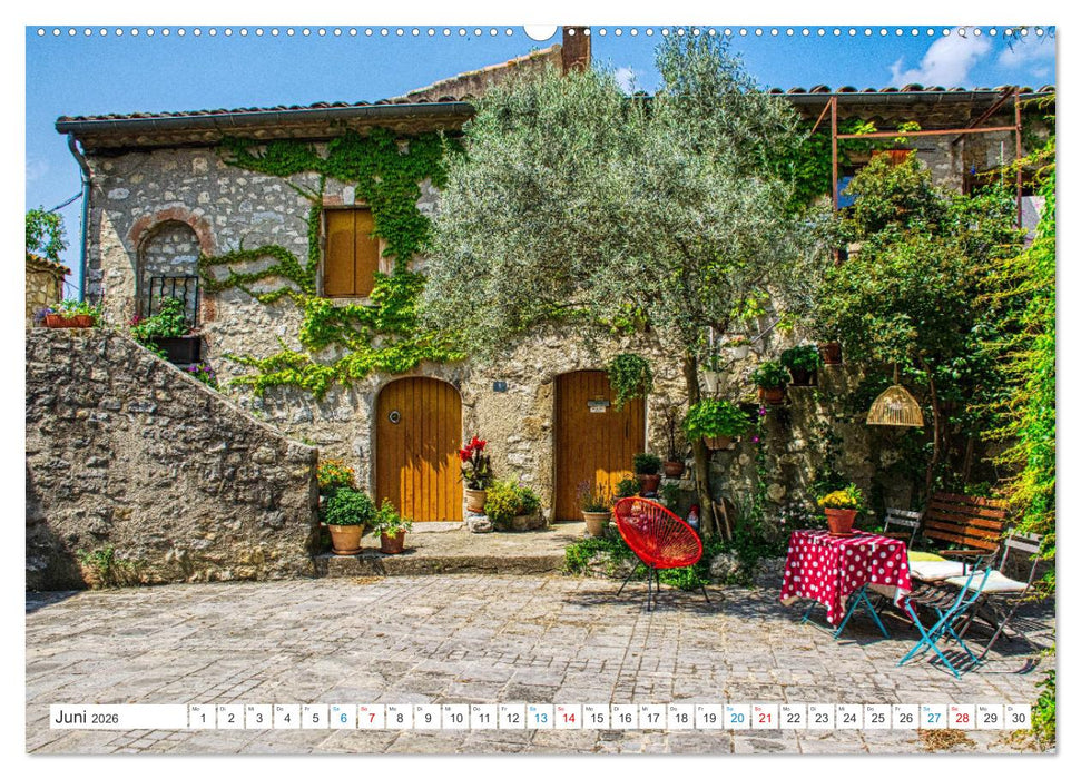 Les Matelles - Mittelalterliches Kleinod (CALVENDO Premium Wandkalender 2026)