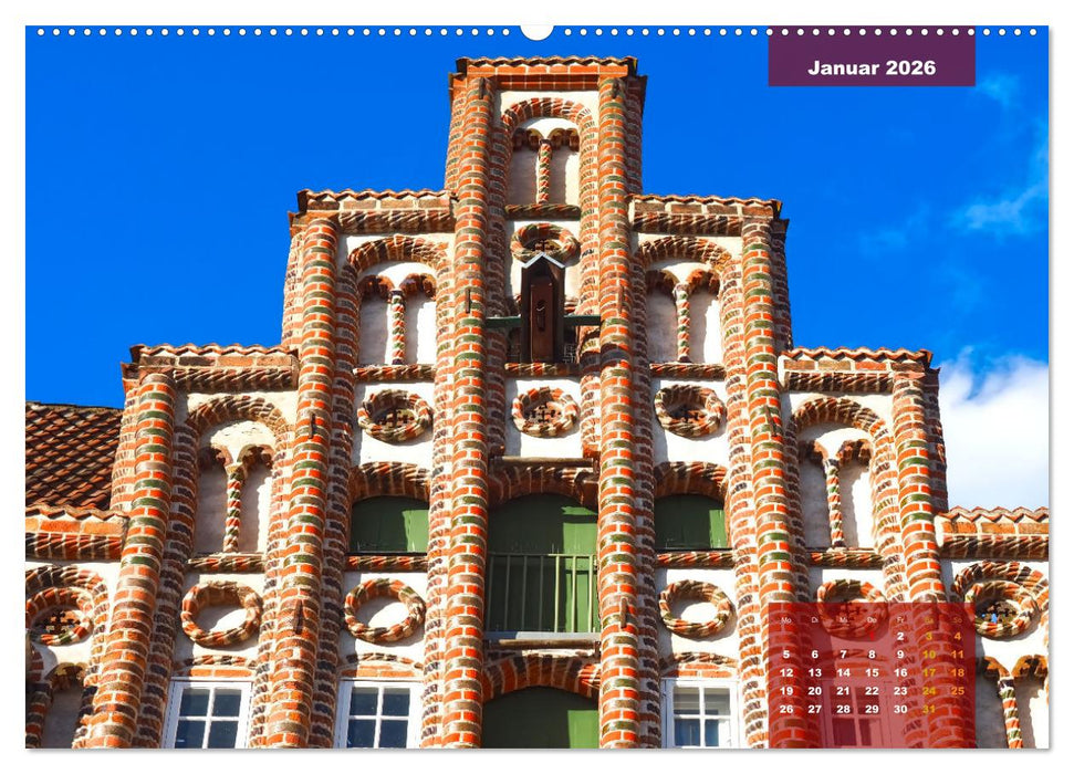 Handwerkskunst im hübschen Lüneburg (CALVENDO Premium Wandkalender 2026)