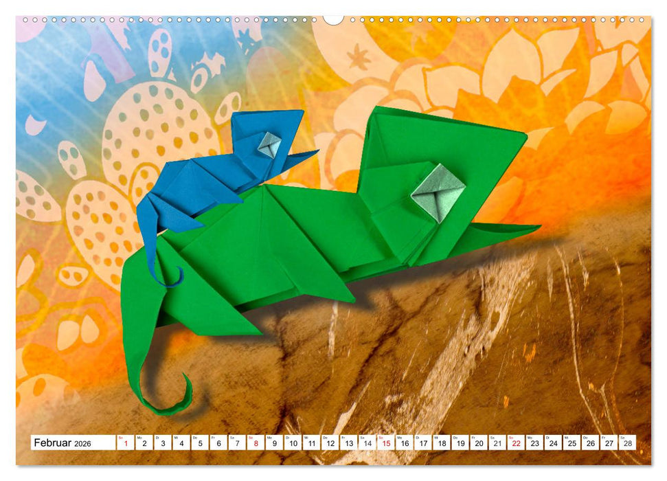 ORIGAMI - Kreativität ohne Grenzen (CALVENDO Wandkalender 2026)