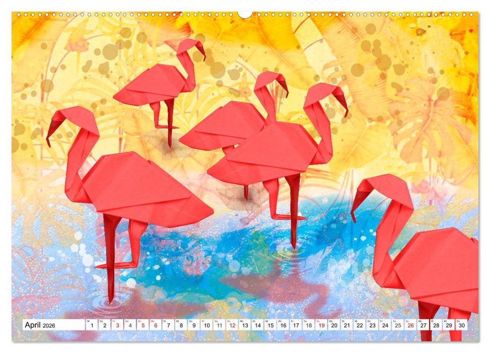 ORIGAMI - Kreativität ohne Grenzen (CALVENDO Wandkalender 2026)