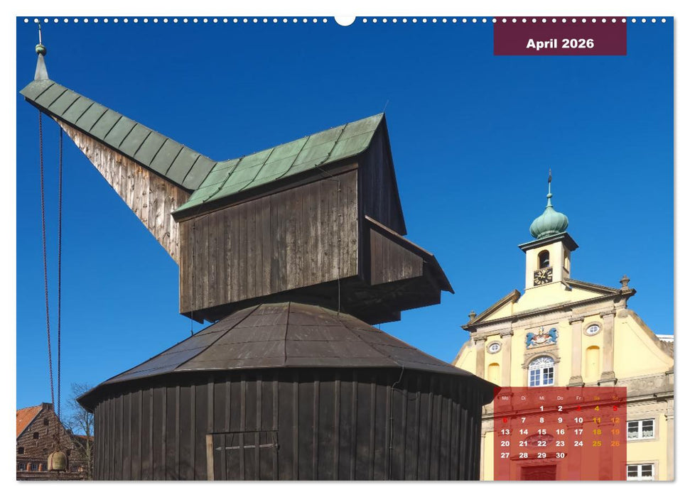 Handwerkskunst im hübschen Lüneburg (CALVENDO Wandkalender 2026)