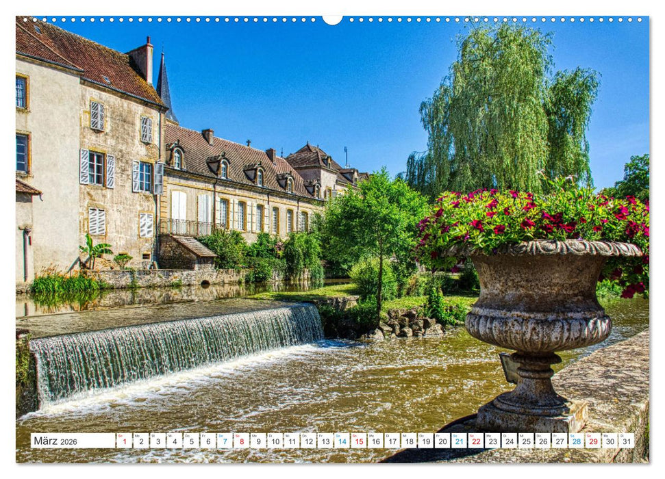 Charolles - Im Herzen des Burgund (CALVENDO Premium Wandkalender 2026)