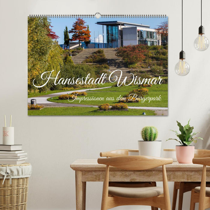Impressionen aus dem Bürgerpark der Hansestadt Wismar (CALVENDO Wandkalender 2026)