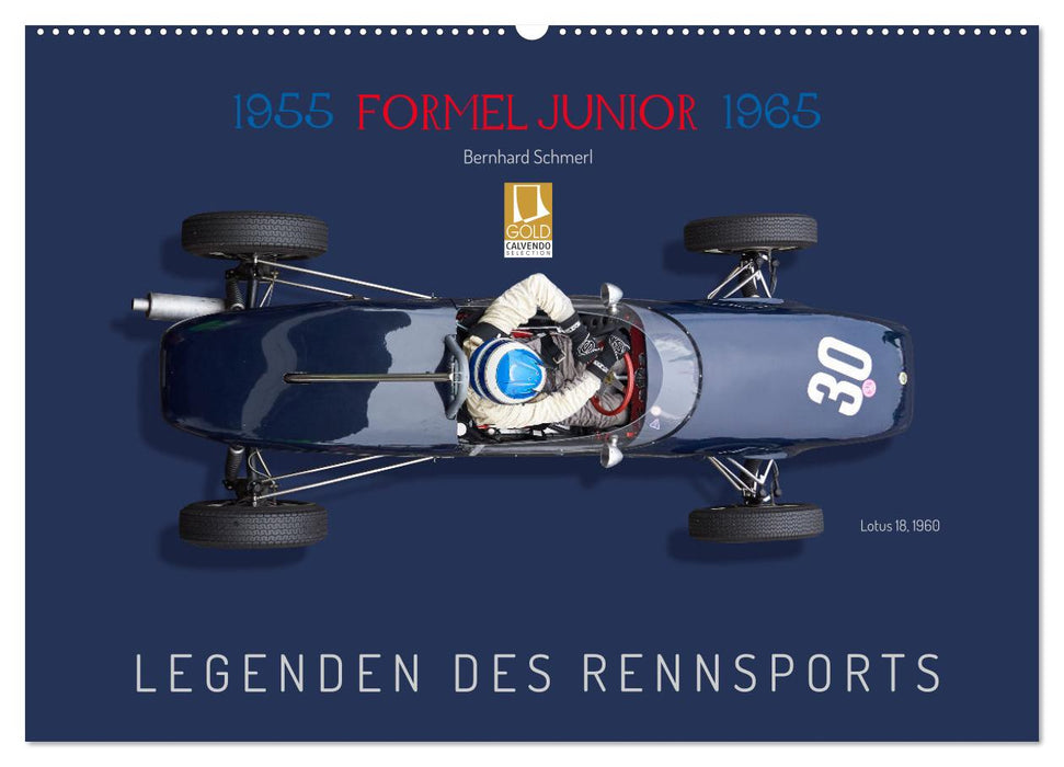Legenden des Rennsports - Formel Junior 1955-1965 (CALVENDO Wandkalender 2026)