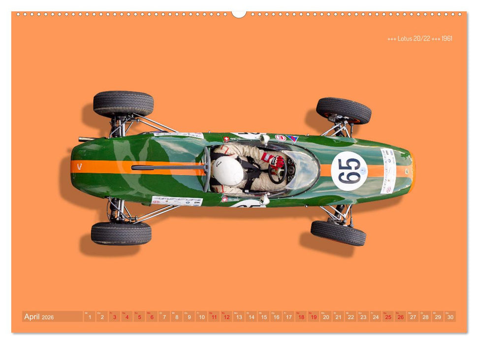 Legenden des Rennsports - Formel Junior 1955-1965 (CALVENDO Wandkalender 2026)