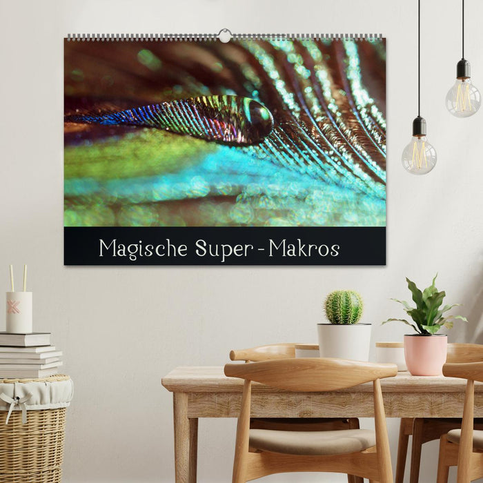 Magische Super-Makros (CALVENDO Wandkalender 2026)