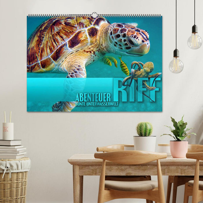 Abenteuer Riff - bunte Unterwasserwelt (CALVENDO Wandkalender 2026)